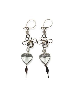 Peruvian Alpaca Silver Chandelier Earrings